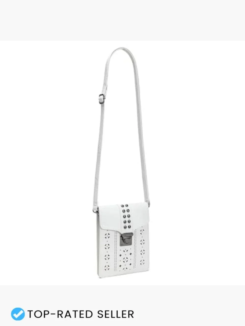Vintage Faux Leather Crossbody Phone Purse with RFID Blocking Card Slots